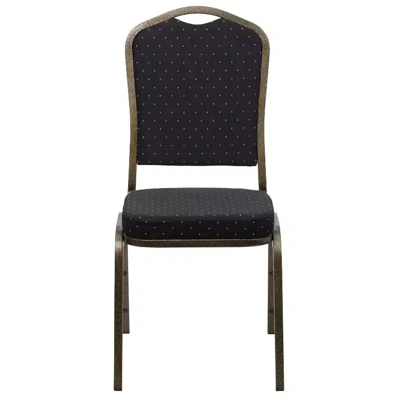 Chaise de banquet empilable à dossier couronné de la série HERCULES de Flash Furniture
