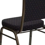 Chaise de banquet empilable à dossier couronné de la série HERCULES de Flash Furniture