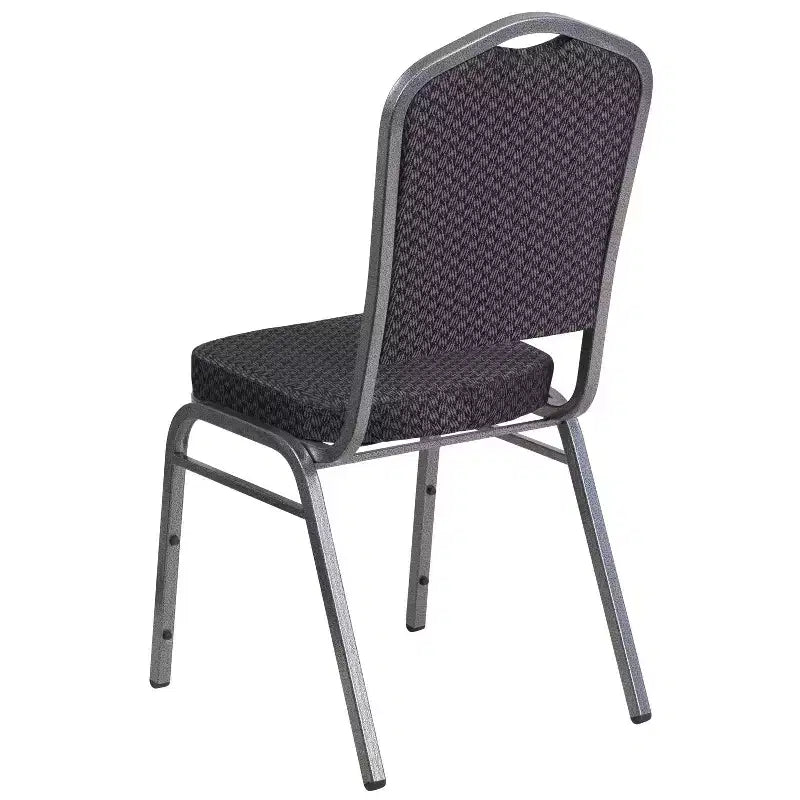 Chaise de banquet empilable à dossier couronné de la série HERCULES de Flash Furniture