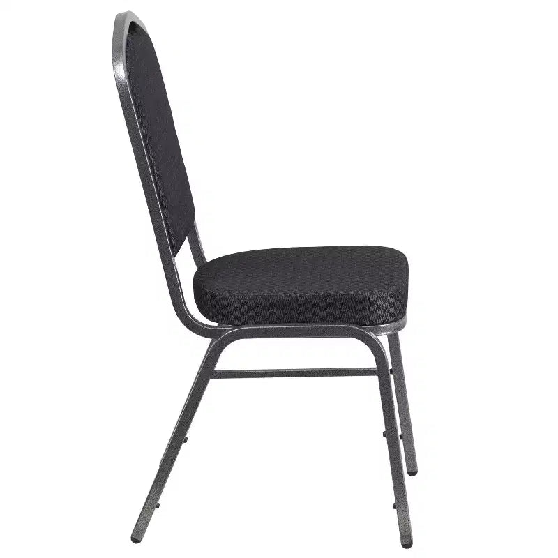 Chaise de banquet empilable à dossier couronné de la série HERCULES de Flash Furniture