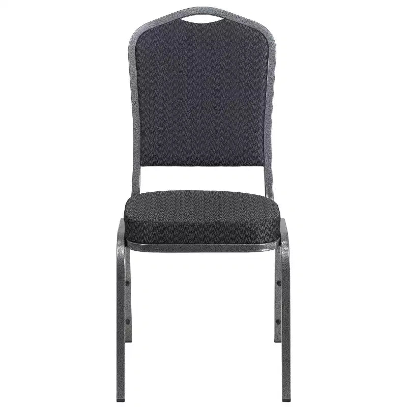Chaise de banquet empilable à dossier couronné de la série HERCULES de Flash Furniture