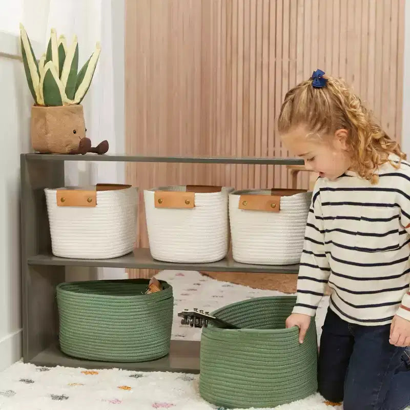 Meuble de rangement double-face à 2 étagères ECR4Kids Streamline, 24 po, mobilier de salle de classe