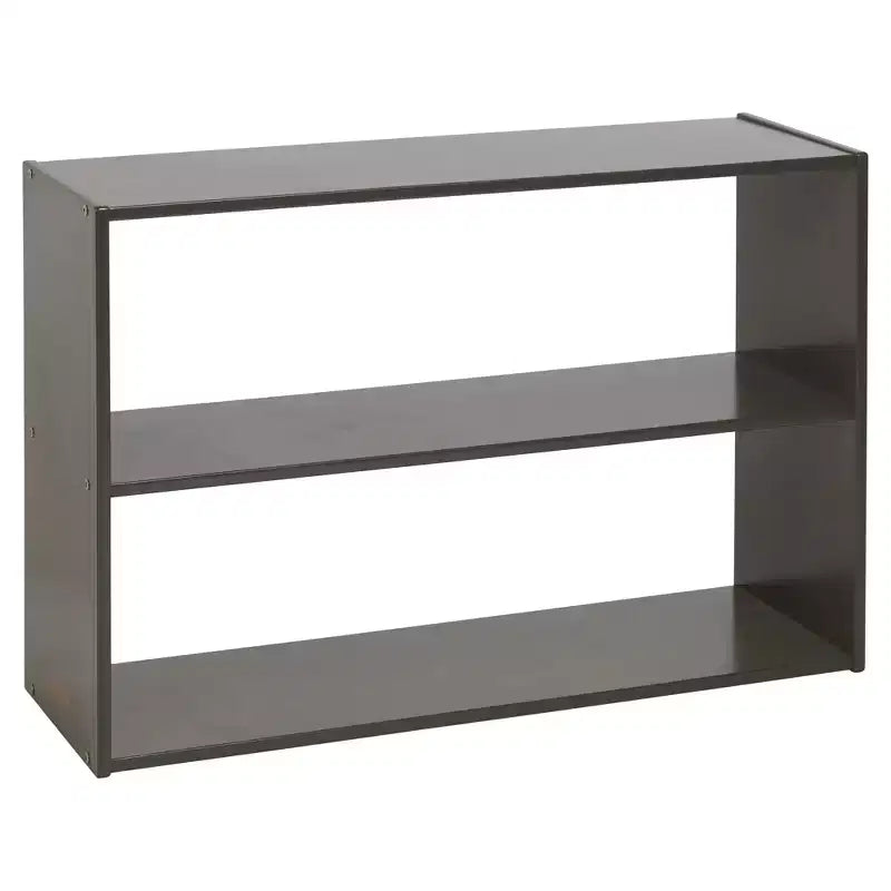 ECR4Kids Streamline 2-Shelf Double-Sided Storage Cabinet, 24in, Classroom Furniture