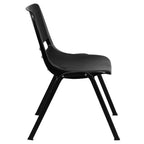 Chaise empilable ergonomique Emma et Oliver - Crèche et école à domicile (16 sièges)