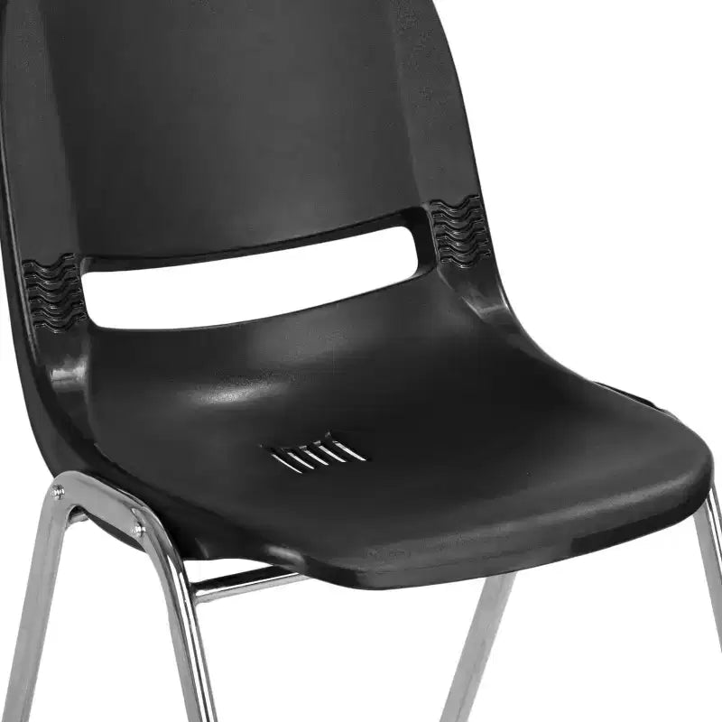 Chaise empilable ergonomique Emma et Oliver - Crèche et école à domicile (16 sièges)
