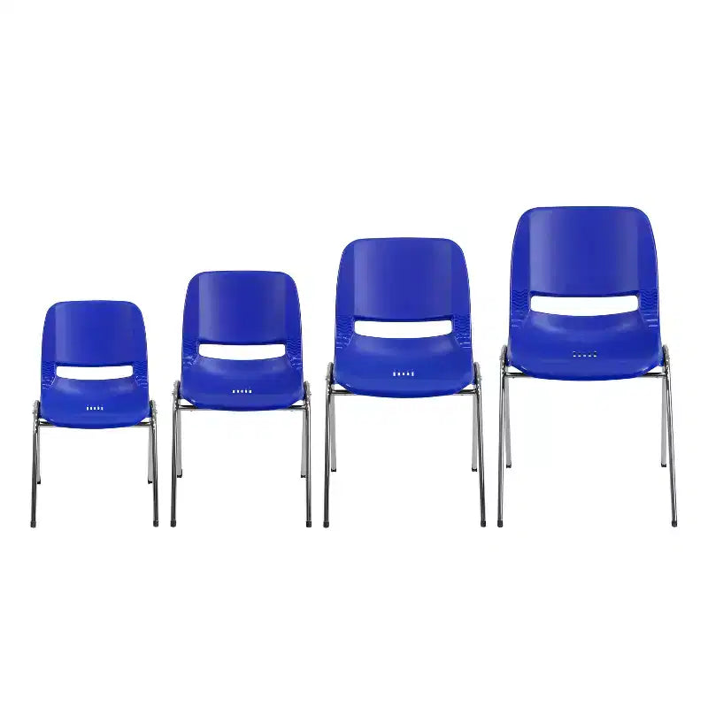 Chaise empilable ergonomique Emma et Oliver - Crèche et école à domicile (16 sièges)