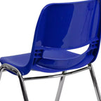 Chaise empilable ergonomique Emma et Oliver - Crèche et école à domicile (16 sièges)