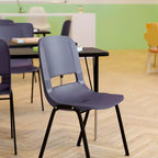Chaise empilable ergonomique Emma et Oliver - Crèche et école à domicile (16 sièges)