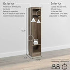 Rangement pour Entrée Étroite - Prepac
