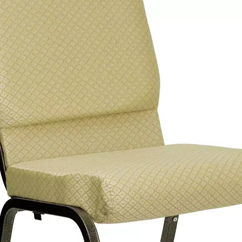 Chaise empilable Emma et Oliver 18,5W pour église/réception