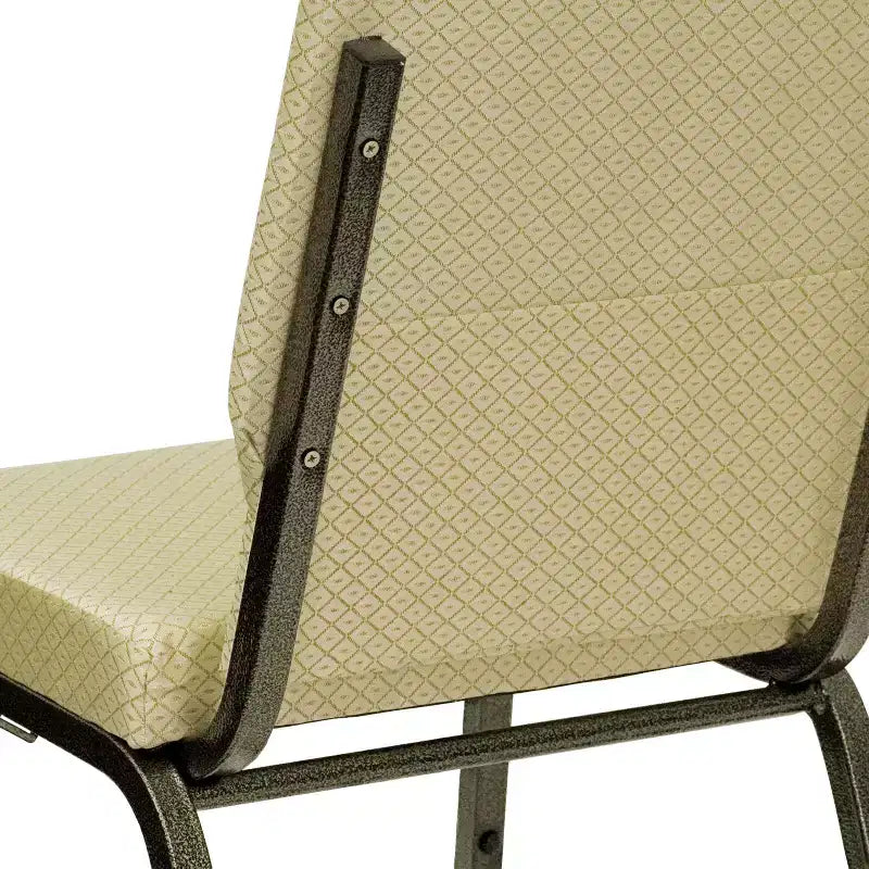 Chaise empilable Emma et Oliver 18,5W pour église/réception