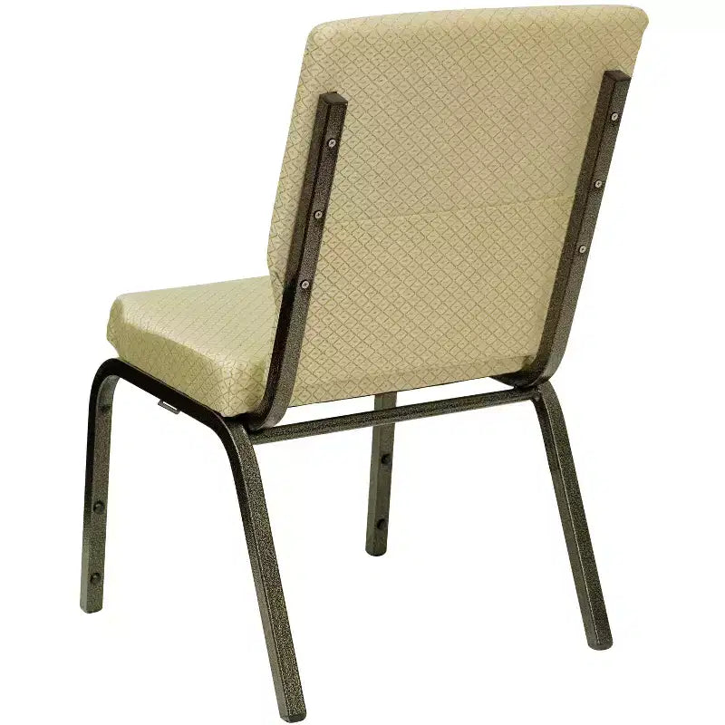 Chaise empilable Emma et Oliver 18,5W pour église/réception