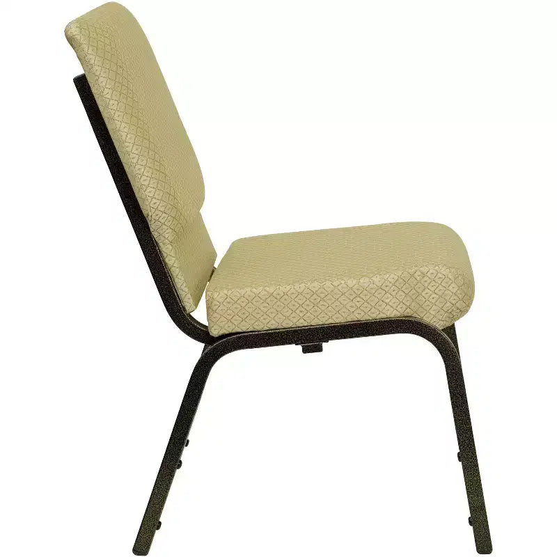 Chaise empilable Emma et Oliver 18,5W pour église/réception