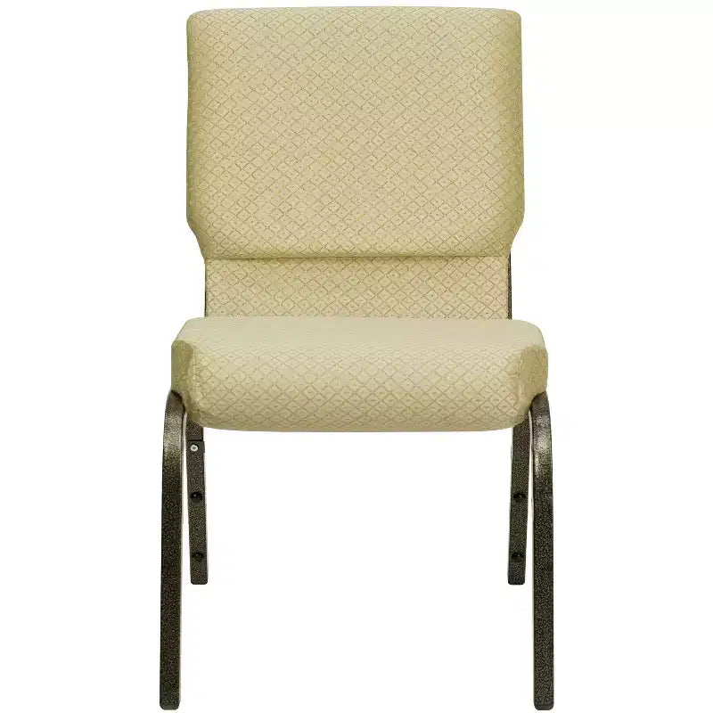 Chaise empilable Emma et Oliver 18,5W pour église/réception
