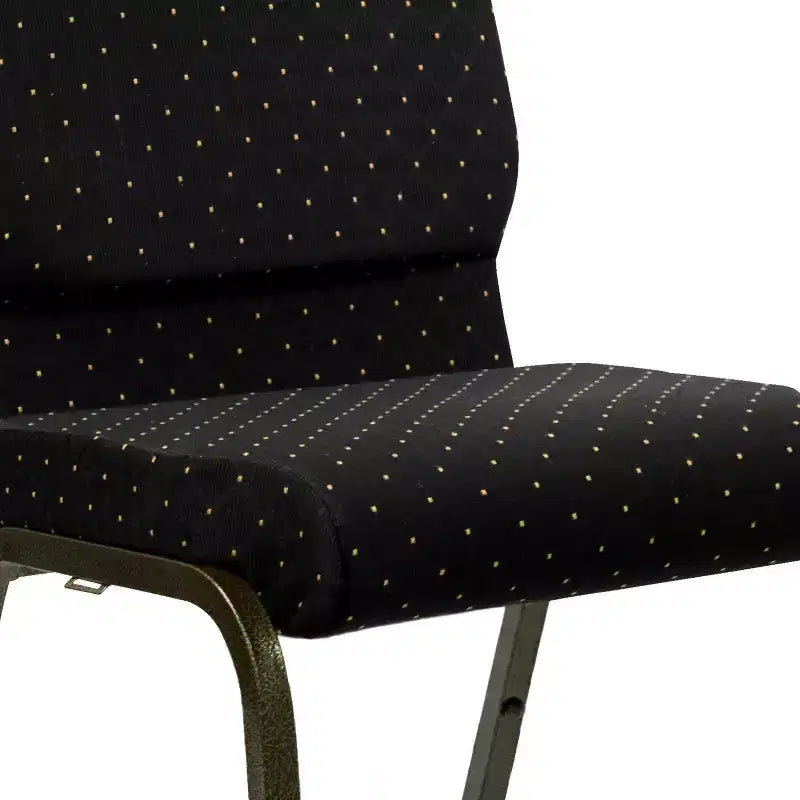 Chaise empilable Emma et Oliver 18,5W pour église/réception