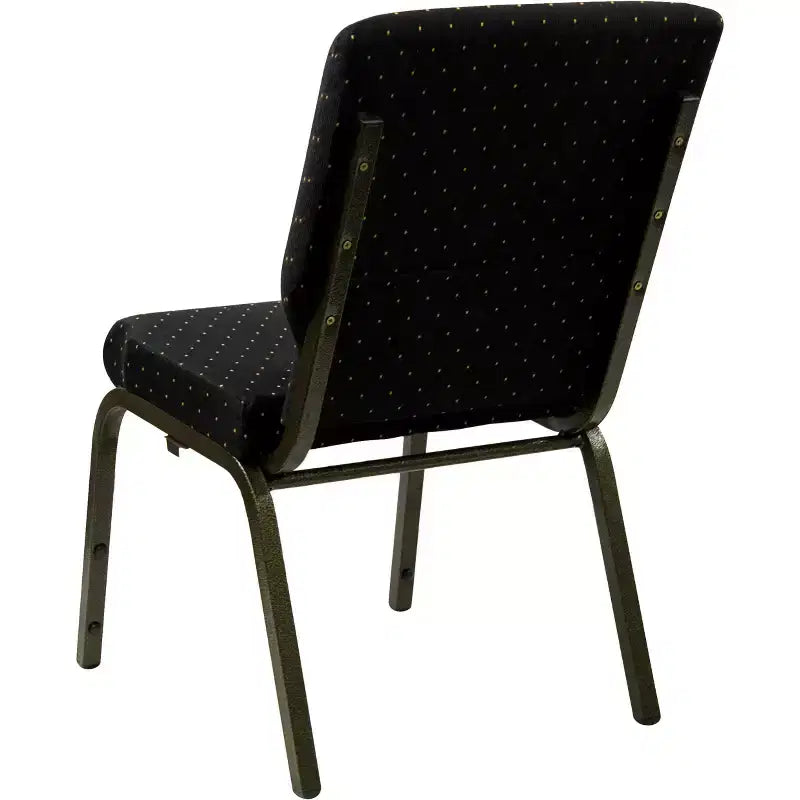 Chaise empilable Emma et Oliver 18,5W pour église/réception