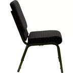 Chaise empilable Emma et Oliver 18,5W pour église/réception