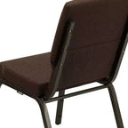 Chaise empilable Emma et Oliver 18,5W pour église/réception