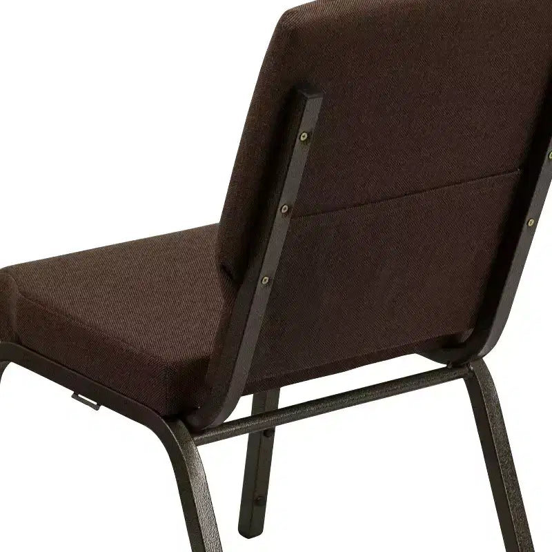 Chaise empilable Emma et Oliver 18,5W pour église/réception
