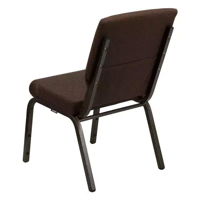 Chaise empilable Emma et Oliver 18,5W pour église/réception