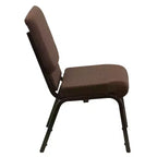 Chaise empilable Emma et Oliver 18,5W pour église/réception