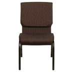 Chaise empilable Emma et Oliver 18,5W pour église/réception