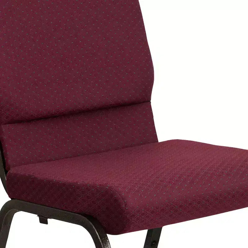 Chaise empilable Emma et Oliver 18,5W pour église/réception