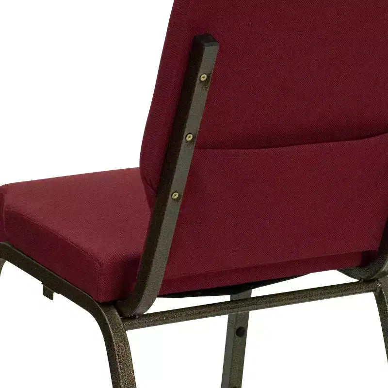 Chaise empilable Emma et Oliver 18,5W pour église/réception
