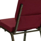 Chaise empilable Emma et Oliver 18,5W pour église/réception