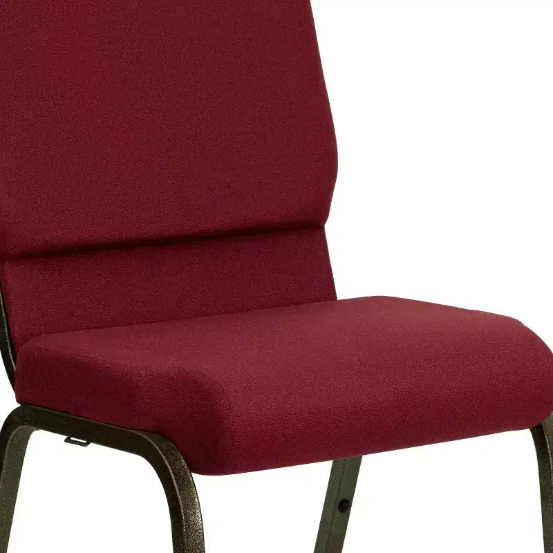 Chaise empilable Emma et Oliver 18,5W pour église/réception