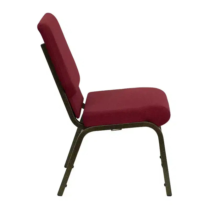 Chaise empilable Emma et Oliver 18,5W pour église/réception
