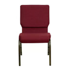 Chaise empilable Emma et Oliver 18,5W pour église/réception