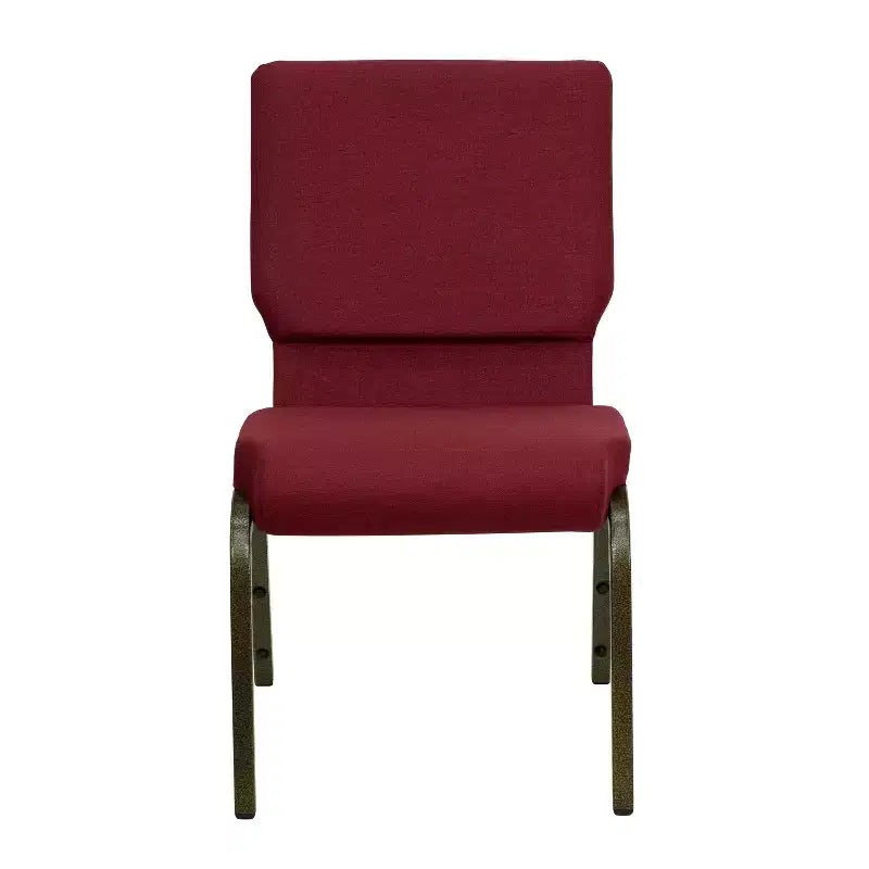 Chaise empilable Emma et Oliver 18,5W pour église/réception