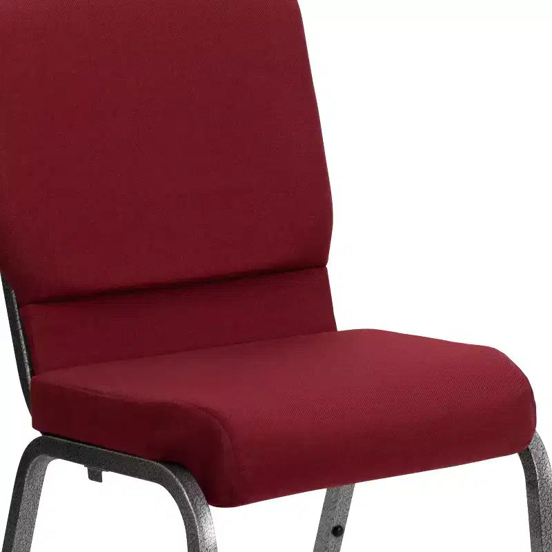 Chaise empilable Emma et Oliver 18,5W pour église/réception