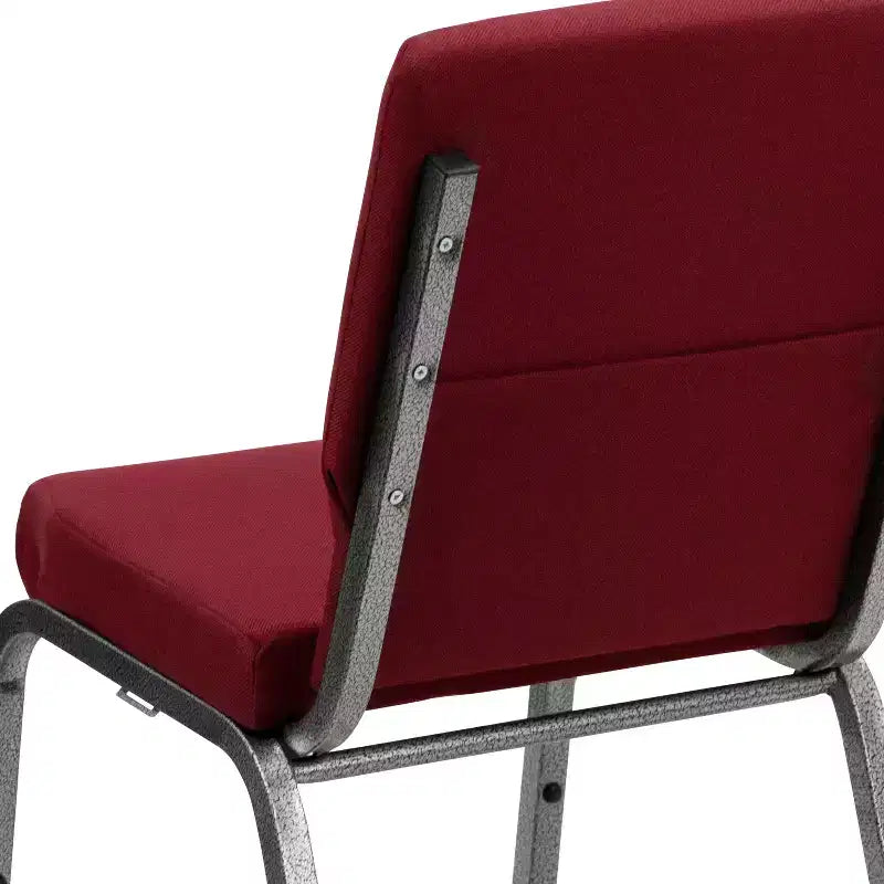 Chaise empilable Emma et Oliver 18,5W pour église/réception