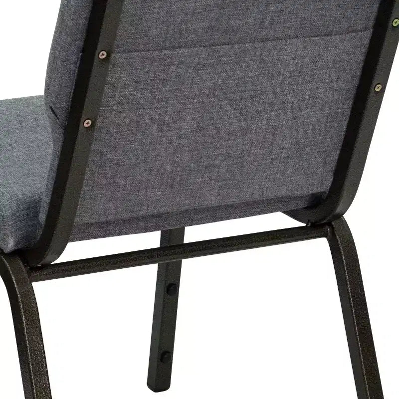 Chaise empilable Emma et Oliver 18,5W pour église/réception