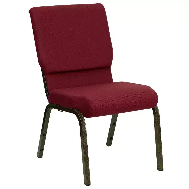 Chaise empilable Emma et Oliver 18,5W pour église/réception