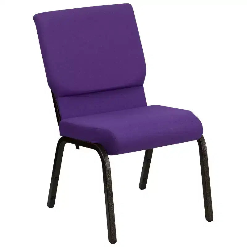 Chaise empilable Emma et Oliver 18,5W pour église/réception