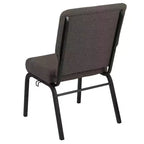 Chaise d'église en mousse moulée Emma et Oliver de 20,5 po