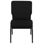 Chaise d'église en mousse moulée Emma et Oliver de 20,5 po
