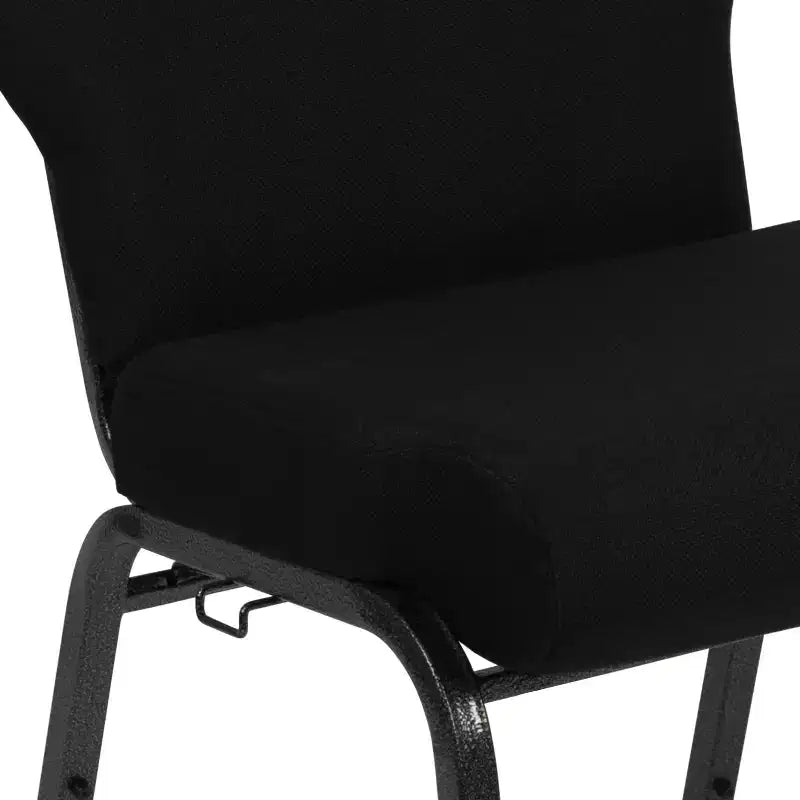 Chaise d'église en mousse moulée Emma et Oliver de 20,5 po