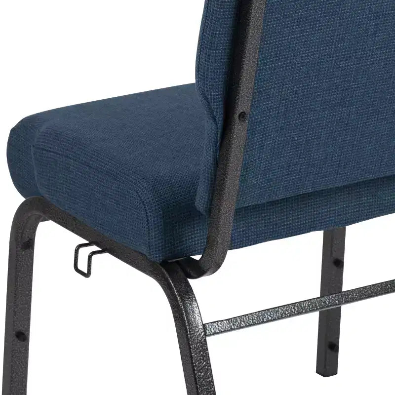 Chaise d'église en mousse moulée Emma et Oliver de 20,5 po