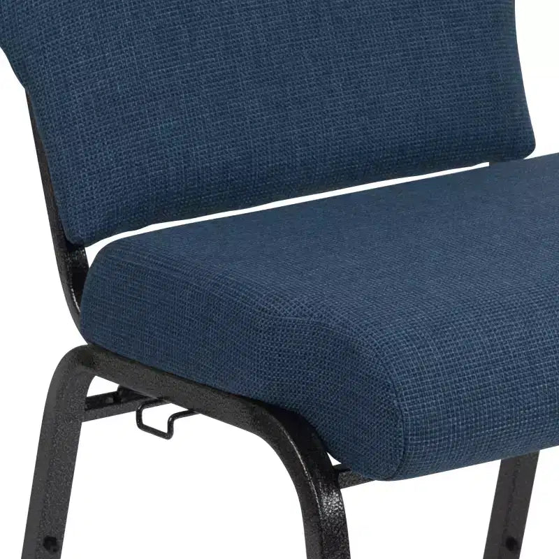 Chaise d'église en mousse moulée Emma et Oliver de 20,5 po