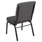 Chaise d'église en mousse moulée Emma et Oliver de 20,5 po