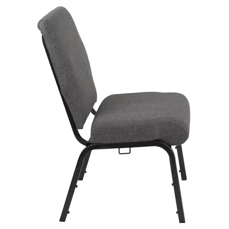 Chaise d'église en mousse moulée Emma et Oliver de 20,5 po