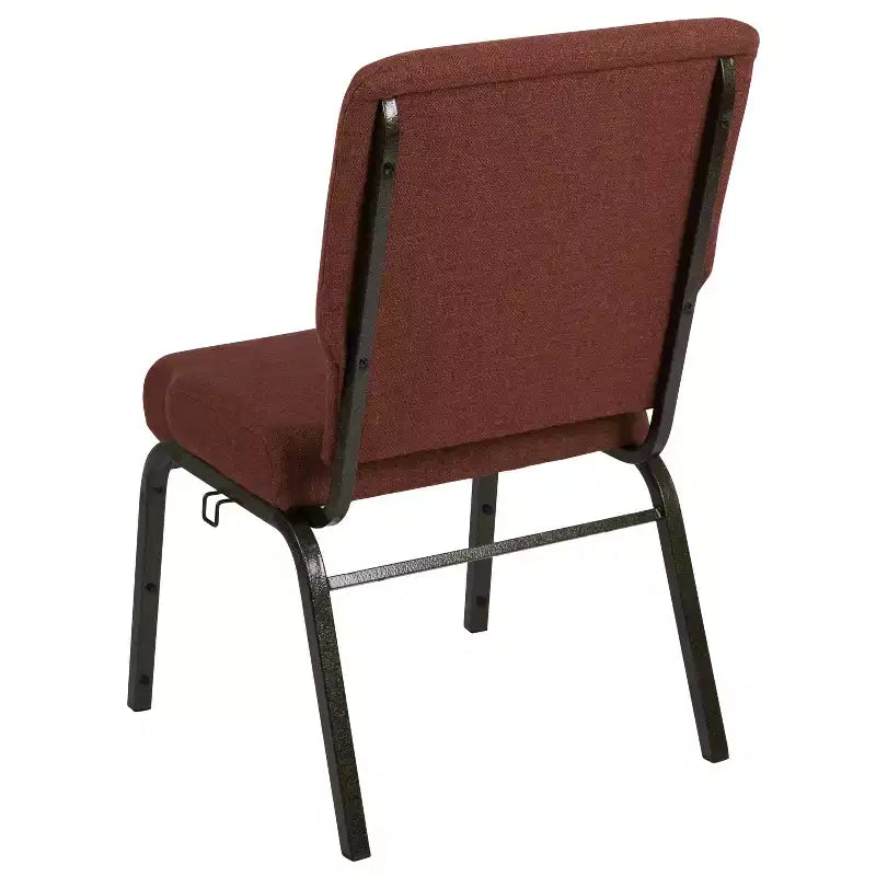 Chaise d'église en mousse moulée Emma et Oliver de 20,5 po