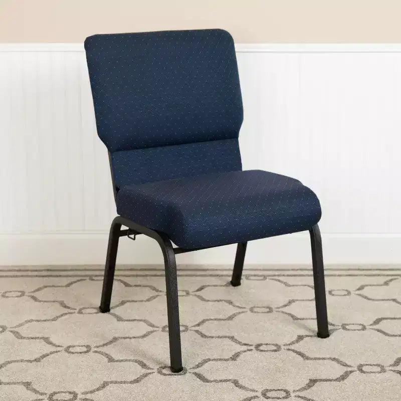 Chaise d'église en mousse moulée Emma et Oliver de 20,5 po