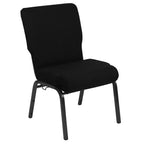 Chaise d'église en mousse moulée Emma et Oliver de 20,5 po