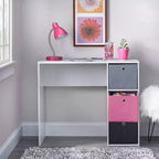 Bureau d'écolier avec 3 bacs en tissu - Buylateral