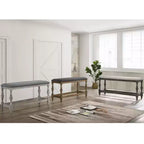 Banc rembourré à hauteur de comptoir 24/7 Shop At Home Bringe
